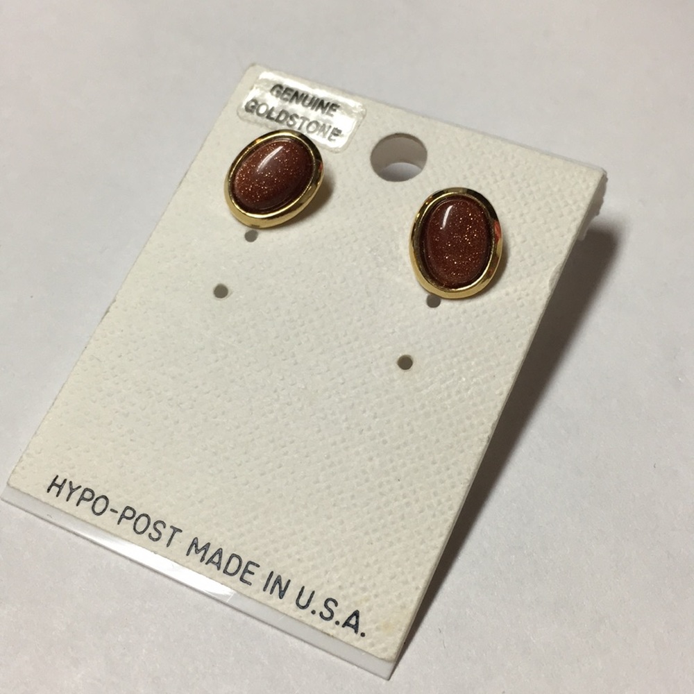 New condition oval earrings